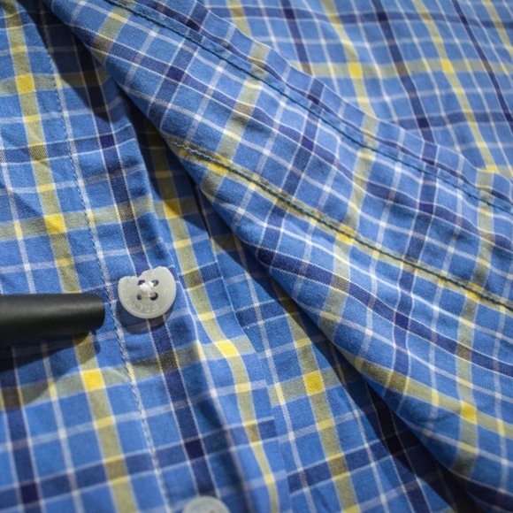 Façonnable Medium Casual Button-Up S/S Shirt - Picture 6 of 8